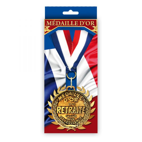 Médaille d'or Retraite