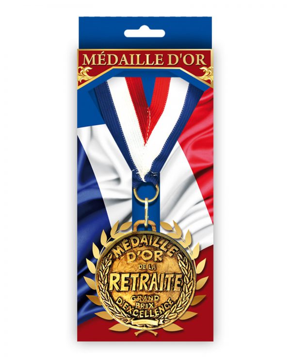 Médaille d'or Retraite