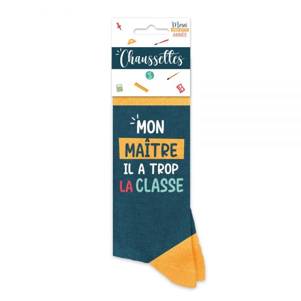 Chaussettes "Mon Maitre...Classe"