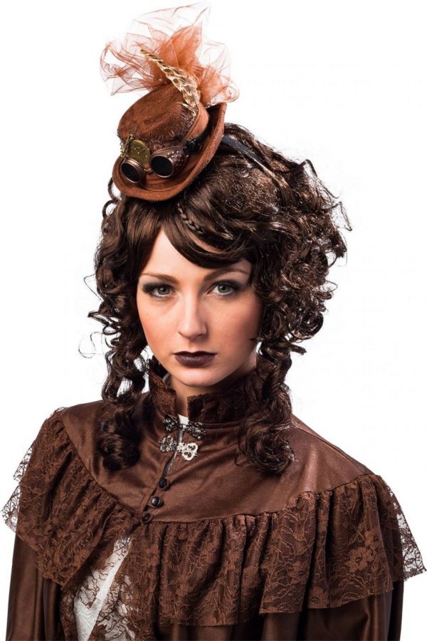 Mini chapeau Steampunk noir