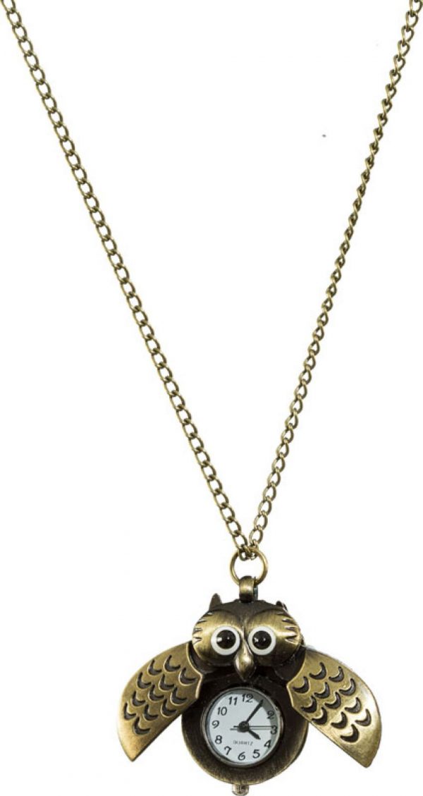 Collier montre Hibou